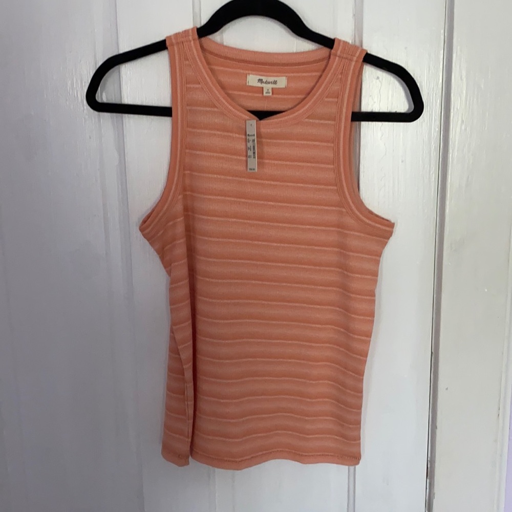 NWT madewell striped tank